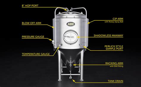 Fermenter for Brewing, Distilling, & More | ABE Equipment