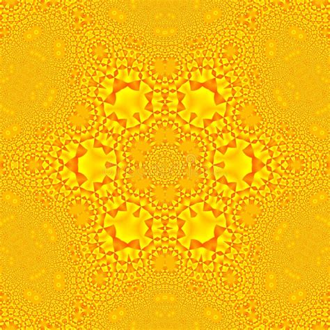 Yellow (pattern) Fabric Design. Stock Illustration - Illustration of ...