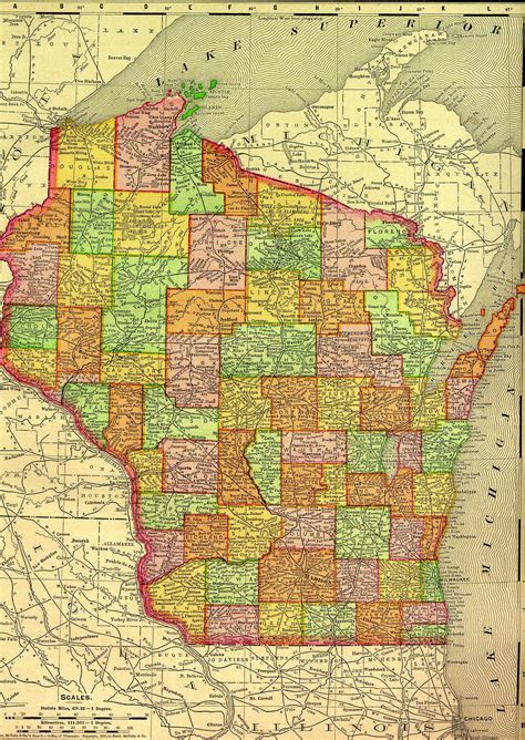 Clark County, Wisconsin, Maps & Gazetteers