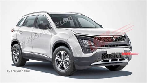 2023 Tata Harrier Facelift SUV With New Design Language - Render