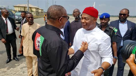 2023: Gov Uzodinma receives Peter Obi in Imo [PHOTOS] - Daily Post Nigeria