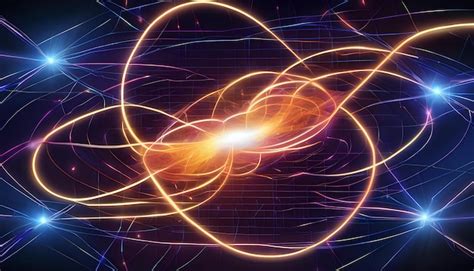 Premium Photo | A detailed diagram of a quantum entanglement experiment