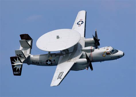 File:US Navy 060417-N-9079D-108 An E-2C Hawkeye, assigned to the Sun Kings of Carrier Airborne ...