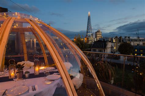 Mercer Roof Terrace Winter Igloos | City of London, London Something A ...