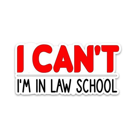 Law School Bumper Sticker
