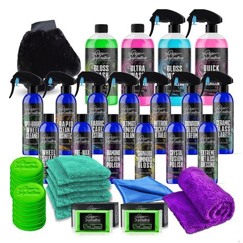 Complete Detailing Kit - Full Interior & Exterior Car Cleaning Set