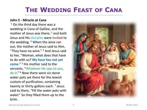 PPT - The Wedding Feast of Cana PowerPoint Presentation, free download ...