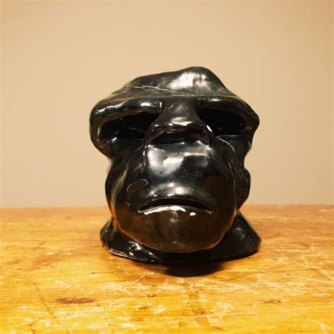 Vintage Gorilla Head Sculpture from 1970s Seattle Art Scene – Mad Van Antiques