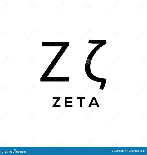 Zeta Greek Letter Icon Stock Photo | CartoonDealer.com #173318286