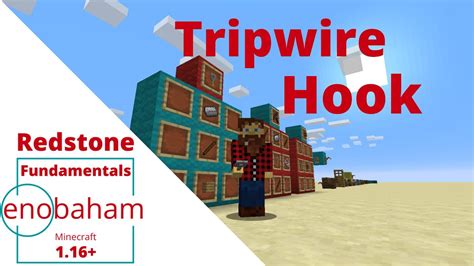 Redstone Fundamentals | Tripwire Hook | Minecraft 1.16+ - YouTube