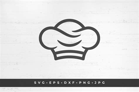 Chef Hat Silhouette Vector Illustration By Vasya Kobelev | TheHungryJPEG