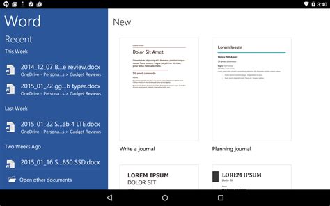 Microsoft FINALLY brings Tablet Optimized Office Apps to Android! – SomeGadgetGuy