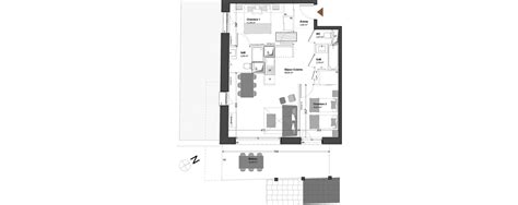 Appartement T3 de 60.13 m2 2ème étage SE Baldr Mont-de-Lans ref 081