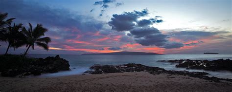 Blue Secret - A blue sunset on a secret beach in Maui Photograph by ...