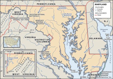 Maryland | History, Flag, Map, Capital, Population, & Facts | Britannica