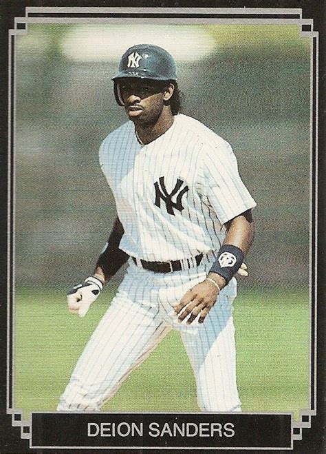 Deion Sanders | Baseball cards, Baseball, Sports