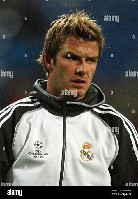 David Beckham, Real Madrid Stock Photo - Alamy