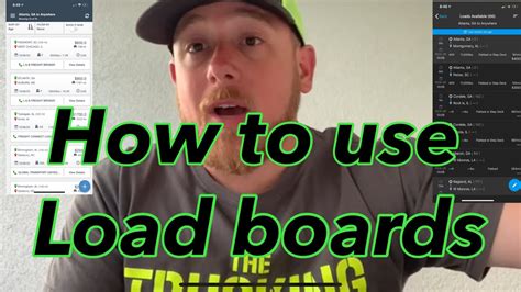 Hotshot trucking how to use load boards - YouTube