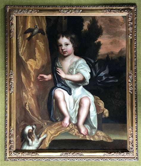 Mary Beale - 17th Century British Oil Portrait Painting attributed to Mary Beale For Sale at 1stdibs