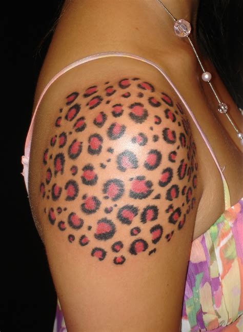 Collin Kasyan's Tattoo Portfolio: Tattoo; Color, Pink Leopard Print