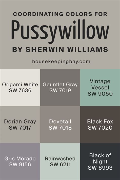 Pussywillow SW 7643 Paint Color by Sherwin-Williams