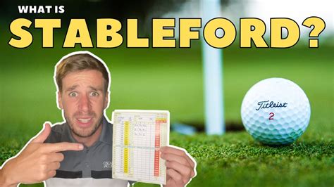 Stableford Golf Scoring Explained in 5 minutes! - YouTube