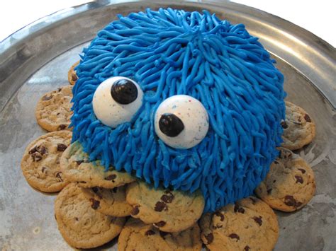 bake me a Kake: Cookie Monster Cake