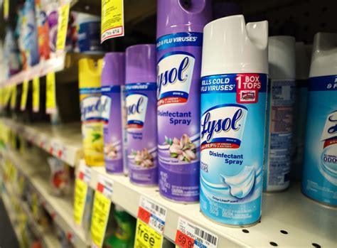 Can't Find Lysol Disinfectant Spray? Here Are Some Alternatives You Can ...