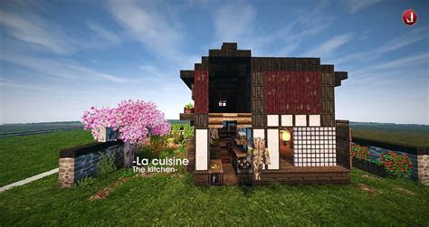 Minecraft Japanese House Tutorial - Minecraft Land