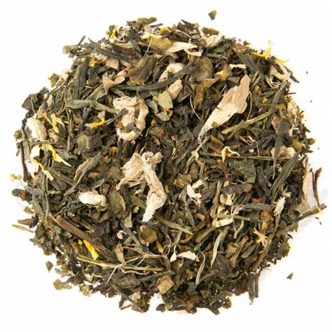 Ginger Green Tea 100g - Teas Room