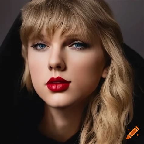 Taylor swift's album cover for reputation (taylor's version) on Craiyon