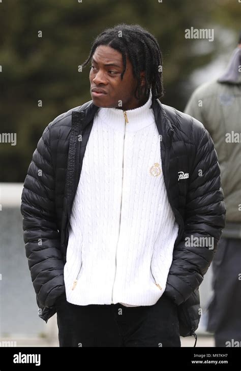 Ceon Broughton arrives at Poole Magistrates' Court, he is accused of ...