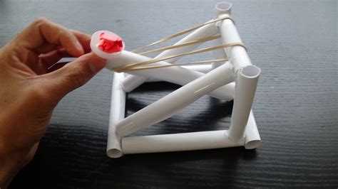 a DIY paper catapult | Catapult, Catapult project, Crafts for boys