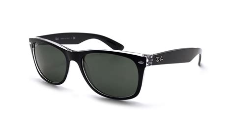 Ray-Ban New Wayfarer Black Matte RB2132 6052 58-18 | Visiofactory