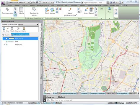 Usare OpenStreetMap con AutoCAD Map 3D – GIS, BIM e Infrastrutture