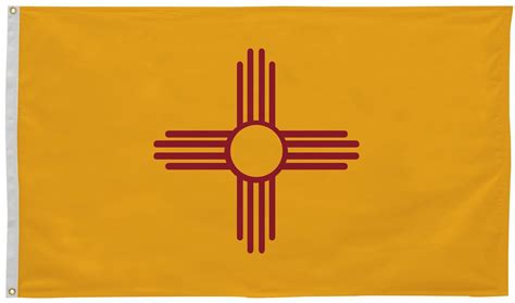 New Mexico State Flag 3' x 5' | New Mexico Flag | State of New Mexico Flag