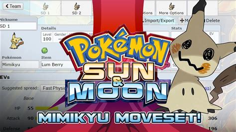 Mimikyu Moveset Guide! How to use Mimikyu! Pokemon Sun and Moon! w/ PokeaimMD! - YouTube