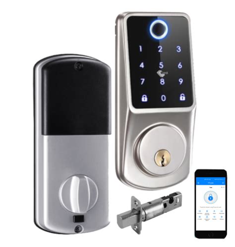 Fingerprint Smart Door Lock - UnikCCTV.Com