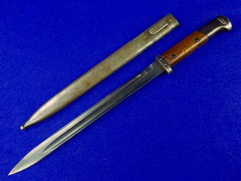 Czechoslovakian WW2 German Marked Mauser K98 Bayonet Fighting Knife w ...