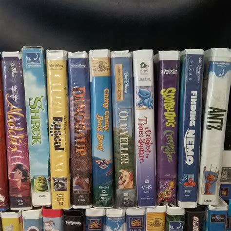 Lot Detail - Huge Collection of Kids VHS Movies 50+