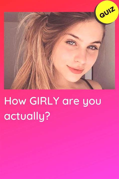 Personality Quiz: How girly are you actually? in 2021 | Personality quizzes buzzfeed ...