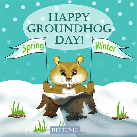 Groundhog Day – Will an Earlier Spring Mean Better Sleep for Us? - Restonic