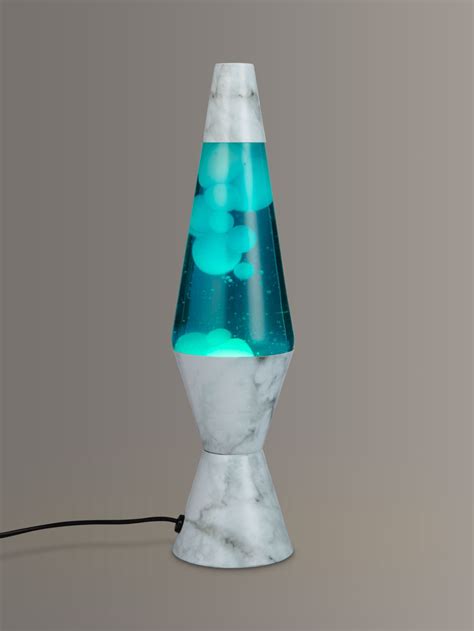 Lava® lamp Marble Table Lamp, Turquoise | Cool lava lamps, Blue lava ...