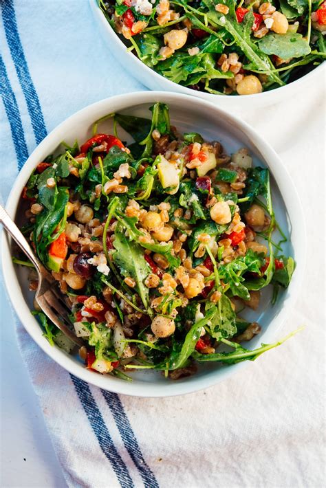 Greek Farro Salad Recipe - Cookie and Kate