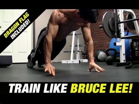 Bruce Lee Workout (INCLUDES DRAGON FLAG!) - YouTube