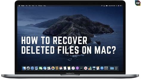 How to Recover Deleted Files on Mac - Splash