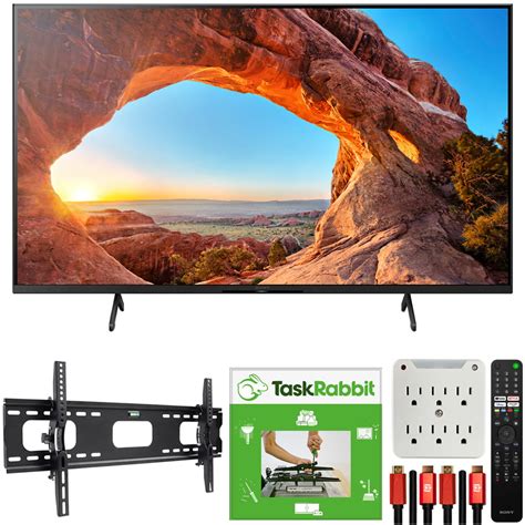 Sony KD55X85J 55 inch X85J 4K Ultra HD LED Smart TV 2021 Model Bundle with TaskRabbit ...