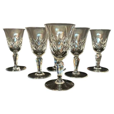 Vintage 1980s Colorful Crystal Mix Match Wine and Cocktail Glasses, Set ...