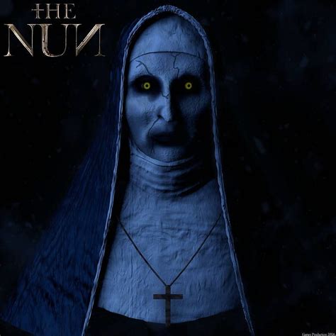 The Nun (Valak) - Pameran Model 3D! oleh GamesProduction. Seni ikon horor, Valak, Horor 3D ...