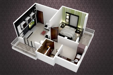 10 Simple 1 BHK House Plan Ideas For Indian Homes | The House Design Hub